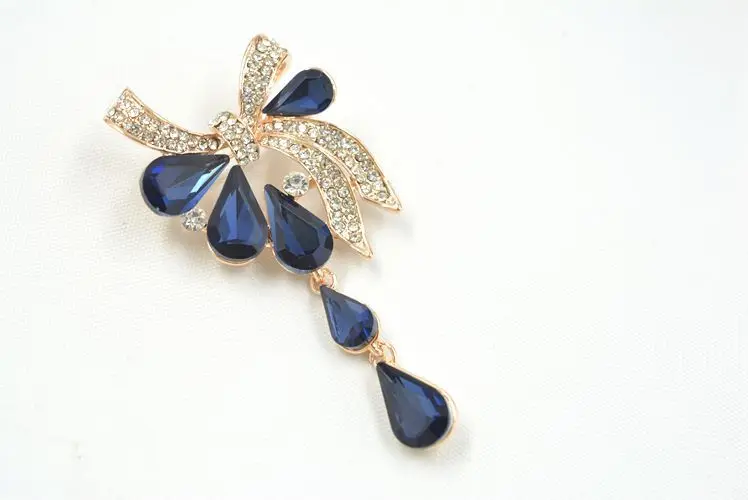 Женская Брошь с кристаллами Swarovski модная брошь в европейском и американском
