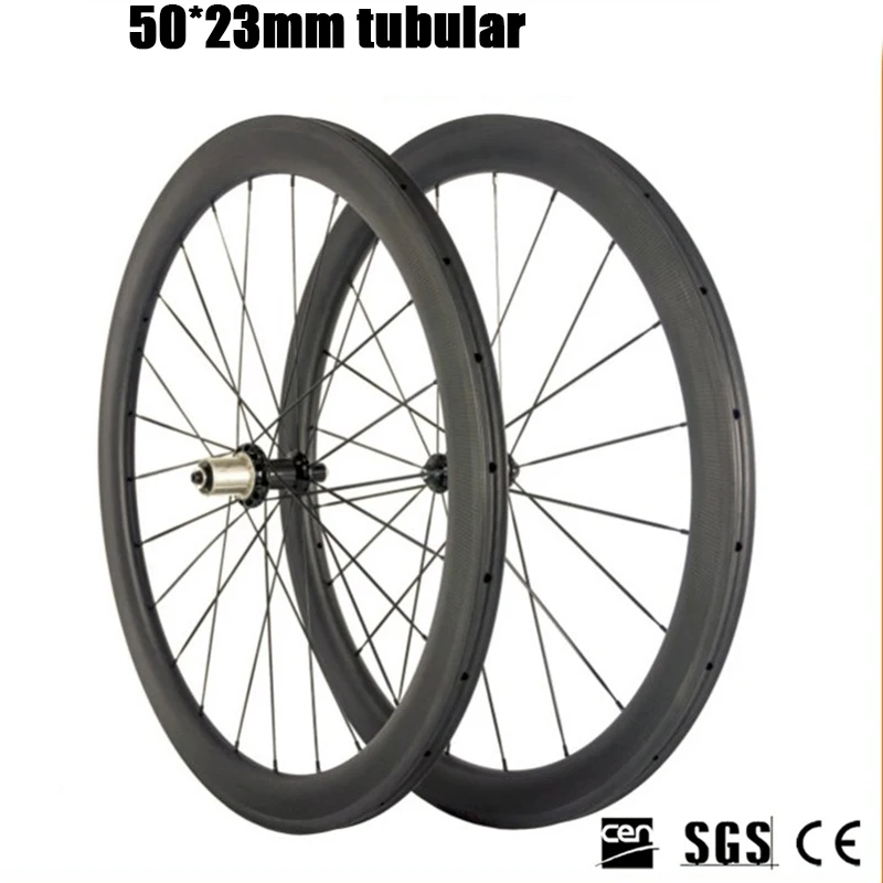 Road Bicycle Straight Pull Power Way R36 Hub 38mm 50mm Depth Profile clincher tubular Wheelset Carbon wheels |