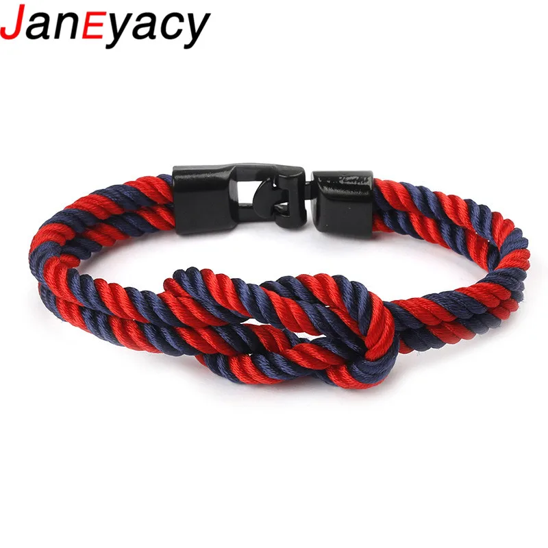 

Hot Fashion Sport Men Bracelets Women Charm Survival Rope Chain Bracelet Paracord Navy Style Sports Bracelet Fashion Jewelry