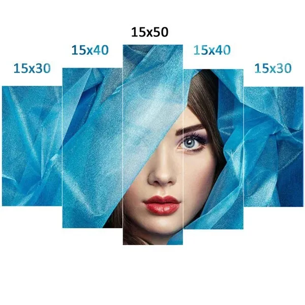 EverShine алмазная живопись фото изображение на заказ Стразы Алмазная вышивка полный квадрат/Мозаика из круглых бриллиантов домашний декор - Цвет: 1530x2 1540x2 1550