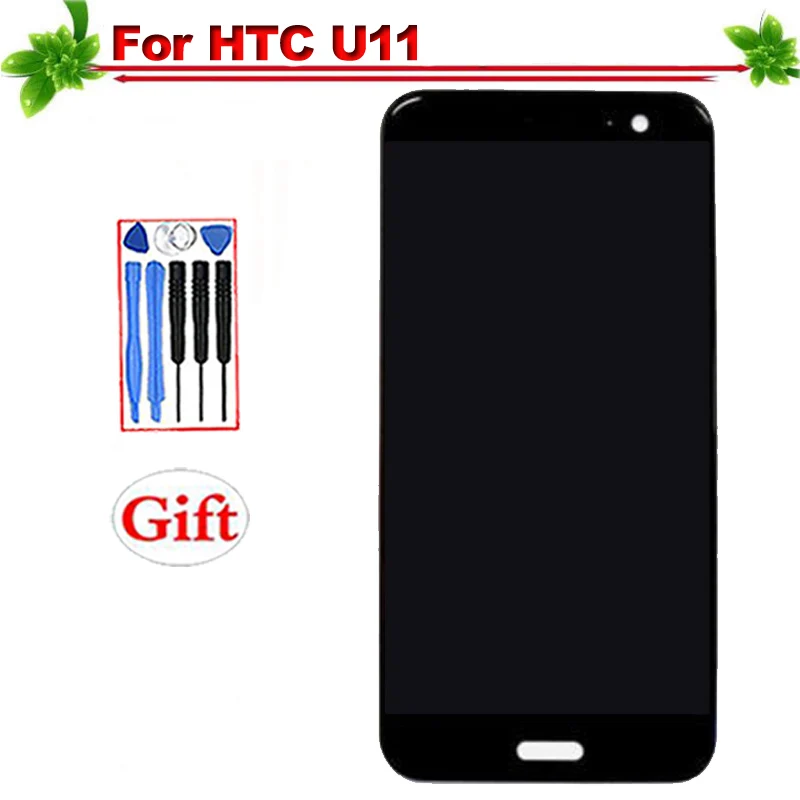

for HTC U11 U-3w U-1w U-3u LCD Display Touch Screen Digitizer Assembly Replacement for HTC U11 LCD Display 5.5'