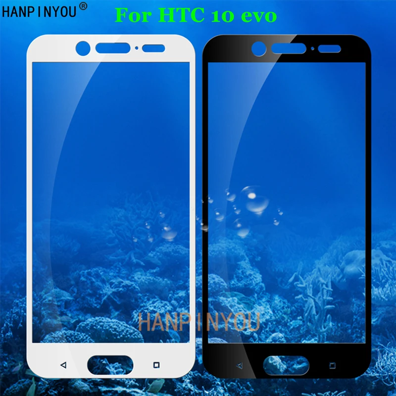 

For HTC 10 Evo Full Coverage Tempered Glass 9H 2.5D Premium Screen Protector Film For HTC Bolt 5.5"