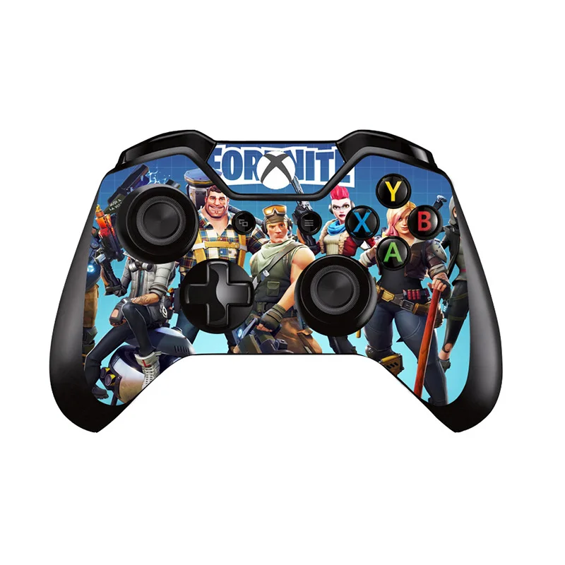 

6 Styles For Fortress Night Vinyl Decal Skin Sicker Cover For Microsoft XBOX ONE Gamepad Skin Sticker For Xbox One Controller
