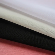 1 ярд французская Гладкая эластичная тонкая сетчатая ткань Пэчворк Повседневная Спортивная сетчатая ткань дизайнерское тонкое платье Лоскутная модная одежда