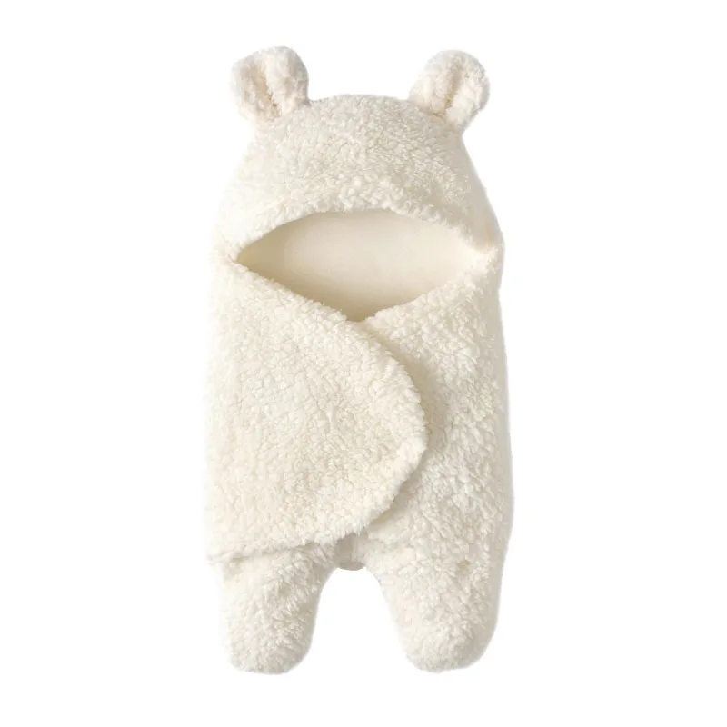 Детское одеяло одежда для малышей пеленать Обёрточная бумага мягкая зима детское постельное белье получения Одеяло спальный мешок 0-12 м