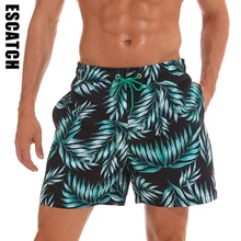 Escatch, новинка, мужские быстросохнущие штаны, пляжные шорты, Hombre, летние пляжные шорты, спортивные штаны ES05G Bain