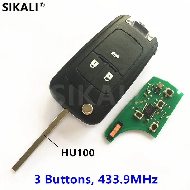 Дистанционный Автомобильный ключ для Astra J / Corsa E Insignia Zafira C Cascade OPEL/VAUXHALL 2009 2010 2011 2012