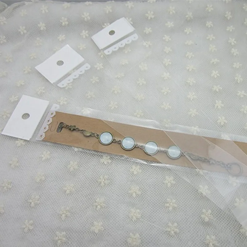 

Bracelet Bracelets Bag Cardboard Wrapping Paper Kraft Paper with Hole Love Jewelry Displays Cards Packing Tags Label 10 picecs