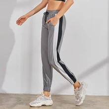 Для женщин спортивные тренировочные брюки для фитнеса на открытом воздухе спортивные брюки для маленьких детей свободные тренировки, упражнения, физкультура; модная теплая цветные спортивные костюмы