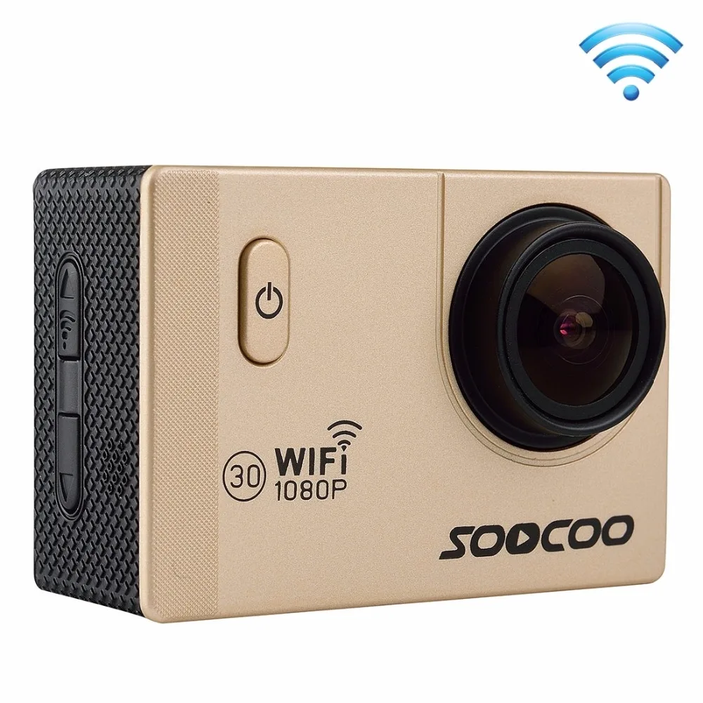 SOOCOO C10S 1080 P NTK96655 WiFi Спортивная экшн-камера видеокамера с водонепроницаемым корпусом 170 градусов широкоугольный объектив 30 м водонепроницаемый