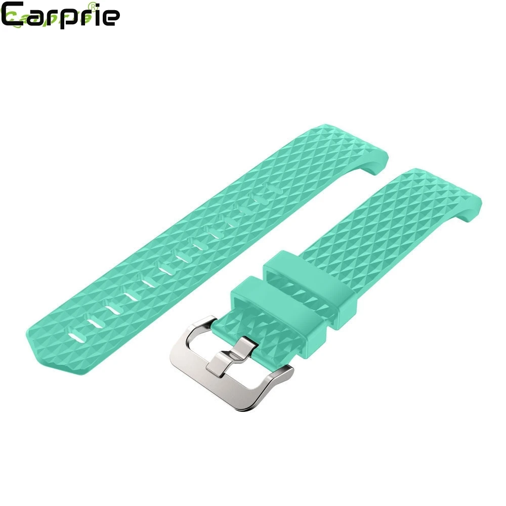 

6 Pack Multi-Colors Soft Silicone Adjustable Replacement Strap Band Fitness Wristband For Fitbit Charge 2 drop shipping 2mar9
