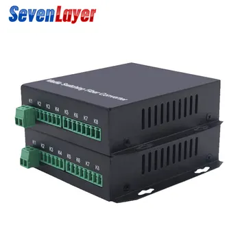 

Burglar alarm signal over fiber extender,Alarm/contact closure to fiber transmitter and receiver