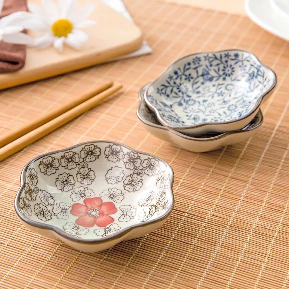 OTHERHOUSE, японская керамическая тарелка, тарелка для соевого соуса, уксуса, тарелка для приправ, креативная тарелка, тарелка для суши, посуда