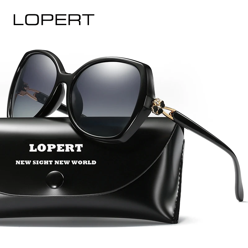 

LOPERT Brand Designer Polarized Cat Eye Sunglasses Women Glasses Lady Luxury Vintage Sun Glasses lentes de sol