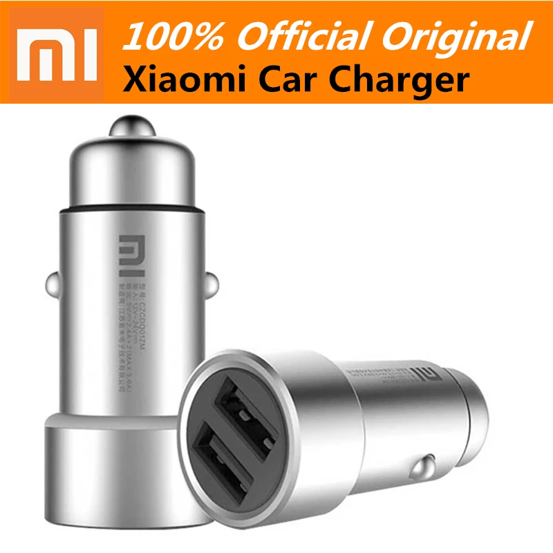 Original Xiaomi Mi Car Charger Dual USB fast car charger. - reviews