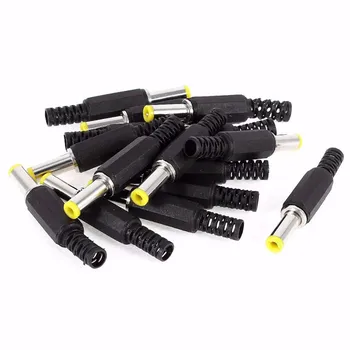 

10pcs DC power jack 5.5 *2.5mm Plug Socket Connectors black adapter