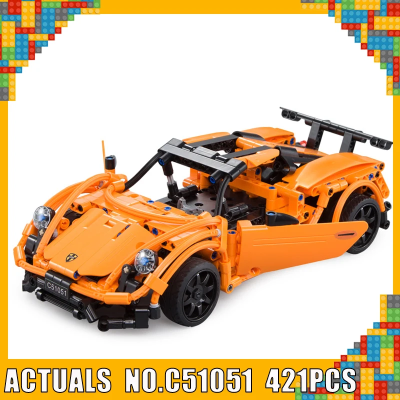 

421PCS Racing RC Car 918 Model Building Blocks Toys Compatible legoingly Technic City Bricks 2.4Ghz Sports Car For Children Gift