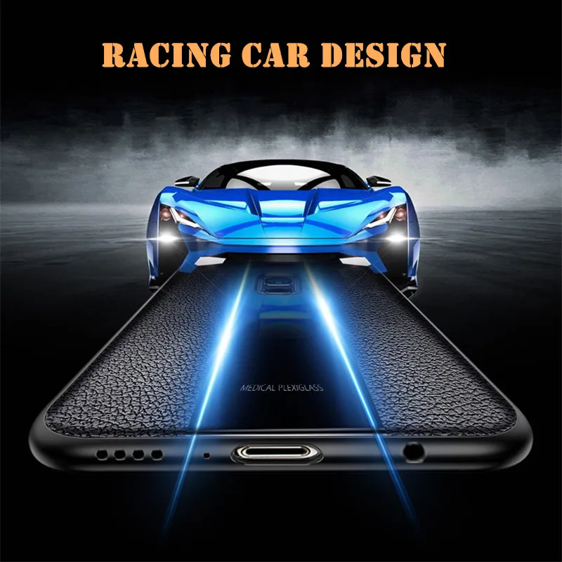 cute phone cases huawei Sang Trọng Chắc Chắn Ốp Lưng Điện Thoại Honor 8X 8C 9X 9C 9A 9S Nova 3 3i 5T 7i Y9 prime 2019 Acrylic Lưng Da Họa Tiết Vỏ huawei snorkeling case