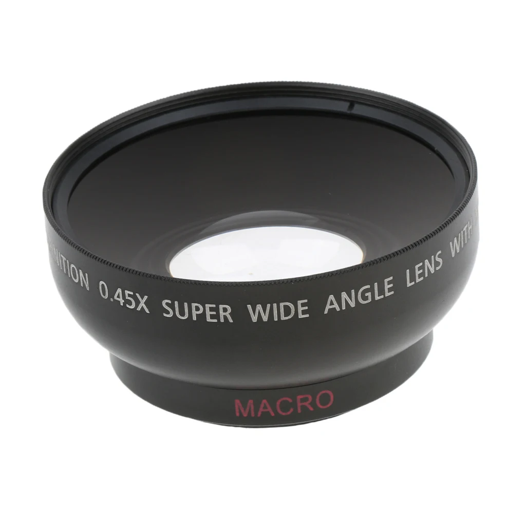 43 мм 0.45x Широкоугольный объектив с макро для Canon Nikon sony Pentax 52 мм резьба DSLR камеры