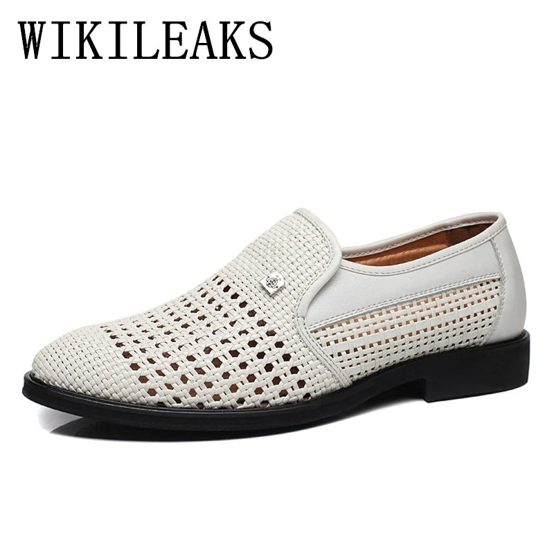 

summer white dress shoes men zapatillas hombre high quality leather derby shoes man designer versio luxury 2019 brand boat shoes