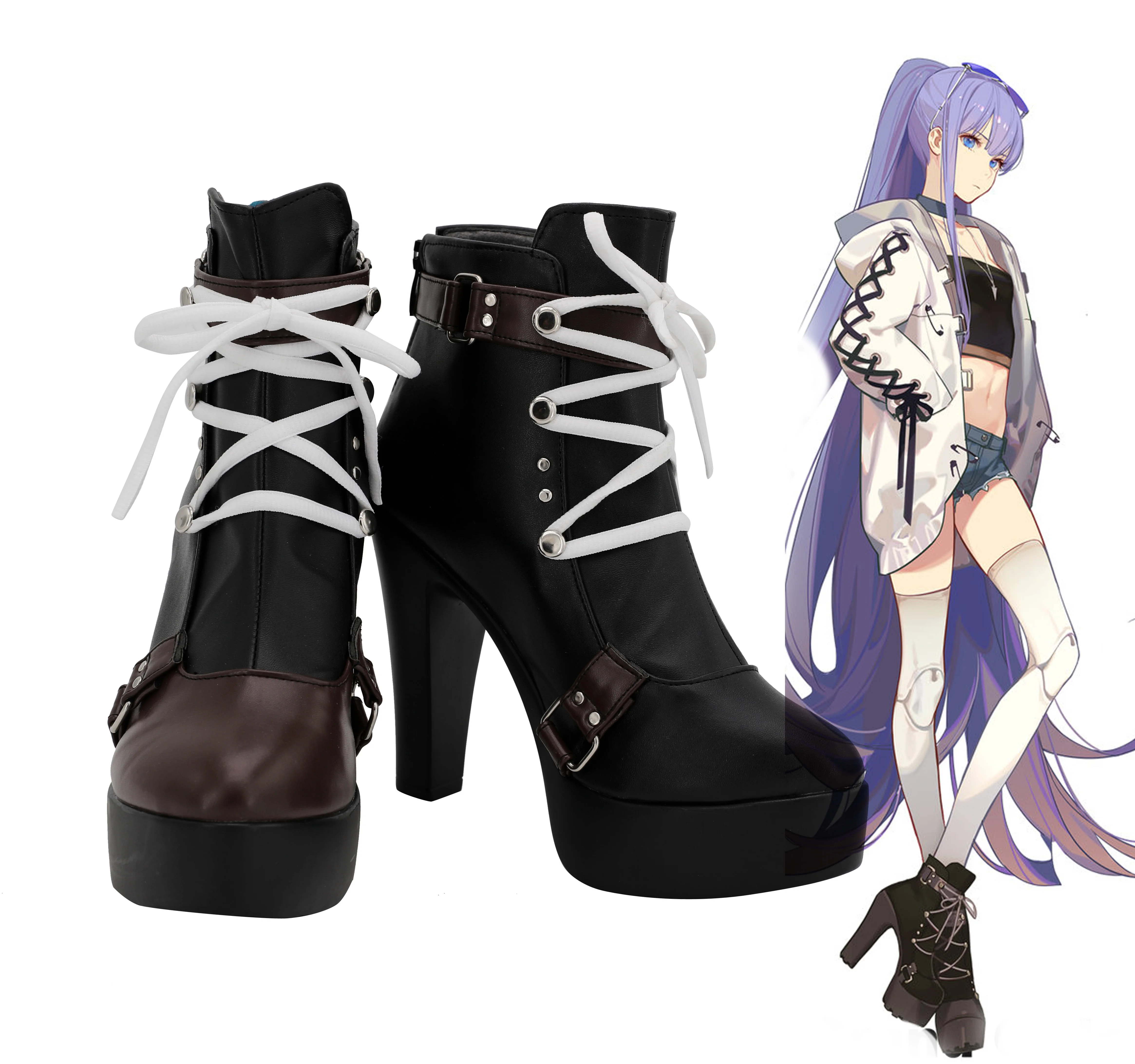 

Fate Grand Order Cosplay Meltlilith Meltryllis Shoes Boots FGO Costume Props Men Women Shoes Custom