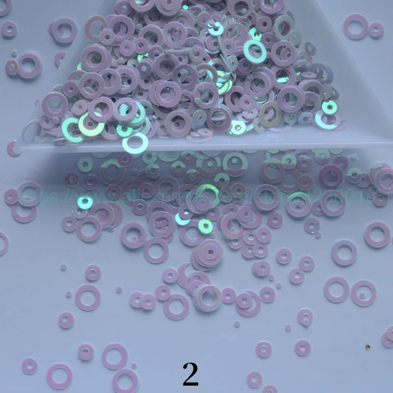 25 г 5 мм Красивые красивые плоские полые круглые ПВХ свободные блестки для рукоделия пайетки, швейные украшения DIY аксессуары