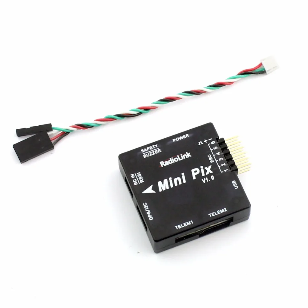 Radiolink MINI PIX Pixhawk Базовая конфигурация Контроллер полета TS100 M8N 8N gps Модель для RC гоночный fpv-дрон Квадрокоптер бесплатно