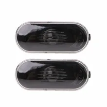 Marqueur latéral gratuit clignotant lumineux | 2 pièces, pour Golf/Jetta/Bora MK4/B5/B5.5/R32, indicateur de faisceau, couverture d'ampoule, nouveau