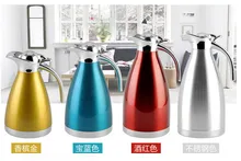 Hohe Qualität Edelstahl 1.5L/2L Tasse Percolator Stove Top Kaffeemaschine Isolierte Wasserkocher Entenschnabel Topf