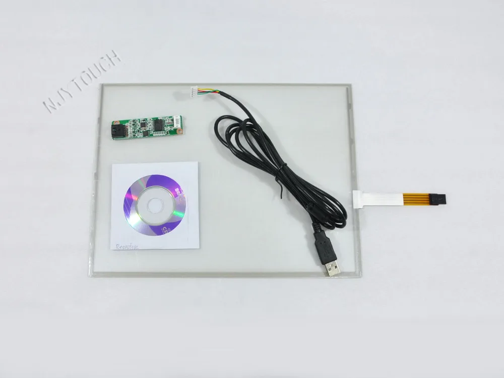 

New 12.1 Inch 4 Wire Resistive Touch Screen Panel 260.6x198.5mm with USB Controller