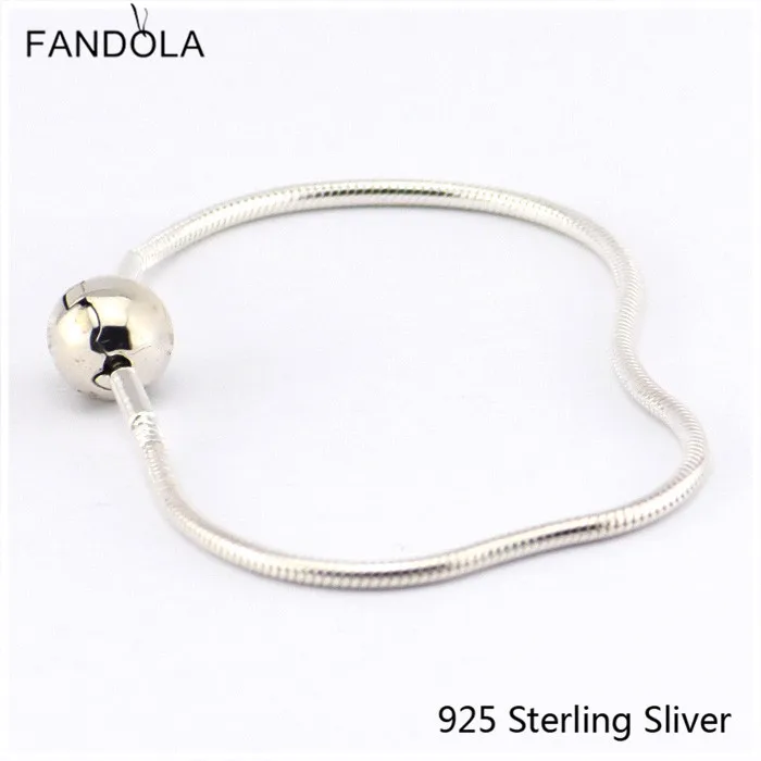 

Essence Collection Bracelet Authentic 925 Sterling Silver Fits European Essence Charm Beads For Women Fashion Unique Gift