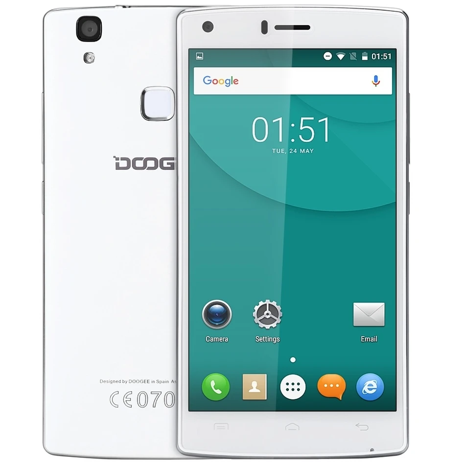 Doogee X5 Max MTK6580 Android 6 0 Quad Core Fingerprint Smart Phone 5 0inch HD 1280