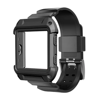 

Resilient Protective Case with Strap Bands for Fitbit Blaze Smart Fitness Watch
