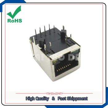 

HLJ-6115ANL RJ45 socket with transformer with LED lights with POE function