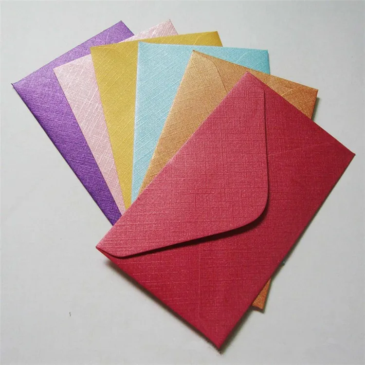 

1500 PCS small envelope for VIP cards, message cards packing Mini size
