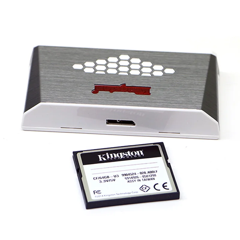 kingston цифровой USB 3,0 SD TF CF Microsd кард-ридер Hi-speed медиа все-в-одном Внешний USB