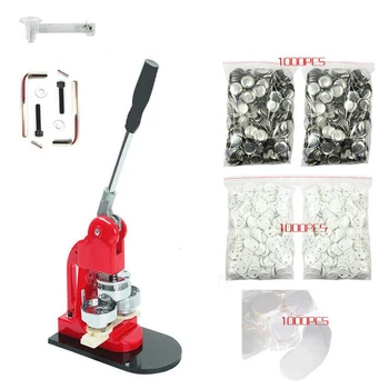 badge machine kit 32mm Button press Maker Badge Punch Press Machine with 1000 Parts Cutter badge machine kit 32mm Button press Maker Badge Punch Press Machine with 1000 Parts Cutter
