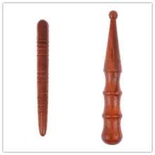 Ручной деревянный массажный Стик для снятия боли в мышцах, акупунктурный Массажер для стоп-рефлексотерапии, расслабляющий инструмент, 2 стиля