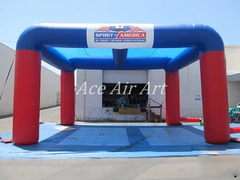 

come with fan Beautiful Inflatable square tent for advertising can custom logo