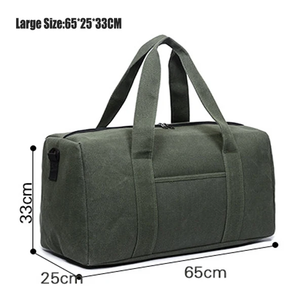 military style gym bag