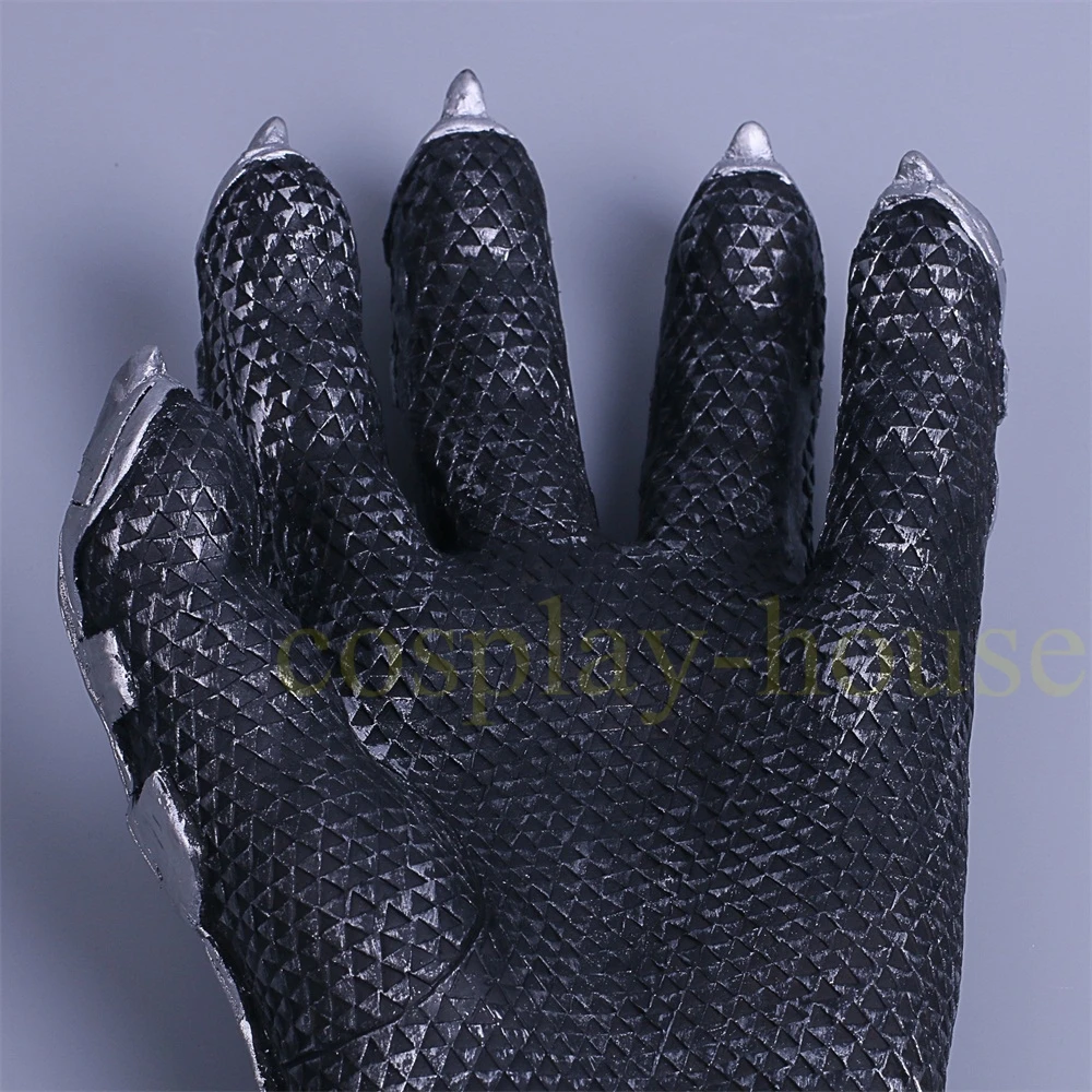 2018 Movie Black Panther Claws Gloves Cosplay Costume Superhero Gloves Halloween Prop (12)