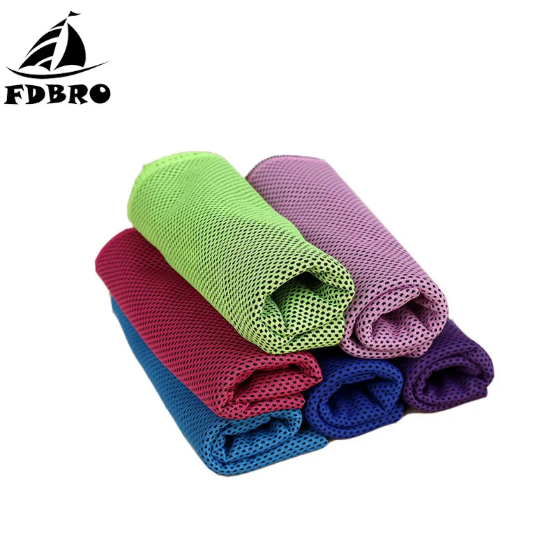 FDBRO Sport Towels Quick Dry Cooling Face Ice Towel Chill
