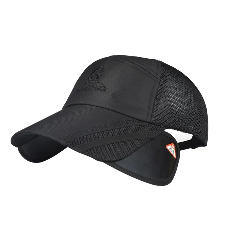 Новая нейтральная Спортивная шляпа летняя Солнцезащитная шляпа Спортивная теннисная сетка быстросохнущая классная коттоновая Кепка - Цвет: B