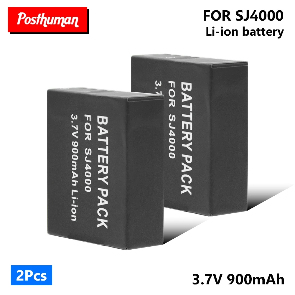 

3.7V 900mAh Battery For SJCAM SJ7000 SJ6000 SJ5000 SJ4000 Air 4K Camera Bateria For SJCAM SJ4000 SJ4000 WIFI SJ4000 Batteries
