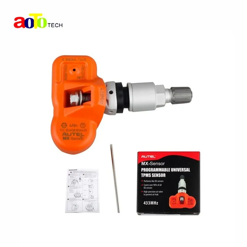 

[AUTEL Distributor] Autel MX-Sensor 433MHz Programmable TPMS Sensor Specially Built for Tire Pressure Sensor Replacement