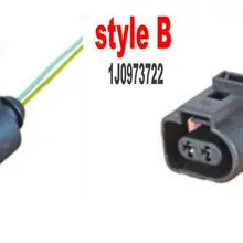 Longyue 10 шт. 2-контактный Ремонт Разъем косичка чехол для VW AUDI 1J0 973 702 или 1J0 973 722 12"