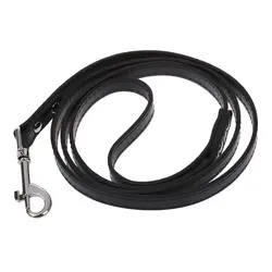 IALJ Топ черный модный кожаный ремешок для домашних животных собака 12 "S 120*1,5 см