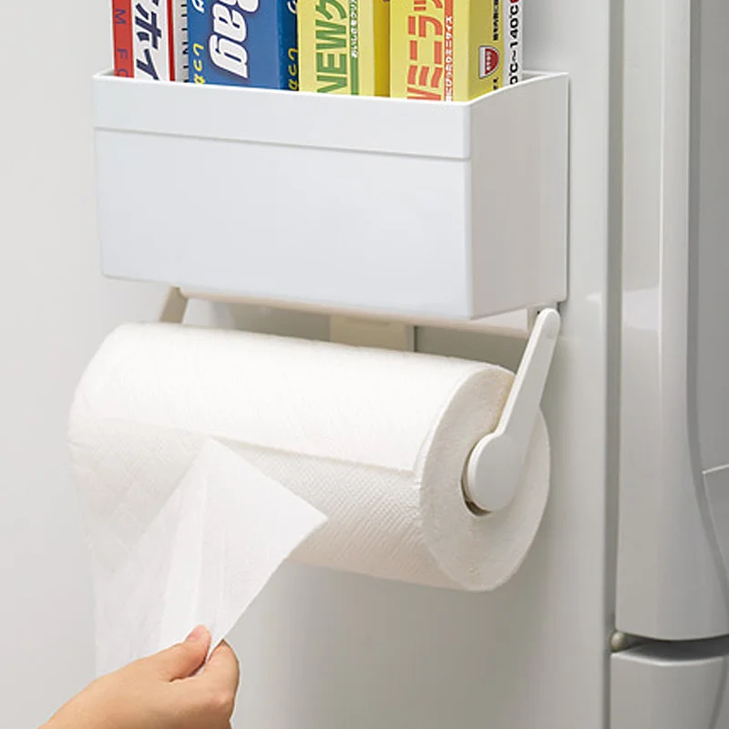 Многофункциональный настенный держатель для туалетной бумаги, кухонный бумажный ящик для хранения полотенец, пластиковый держатель для туалетной бумаги, аксессуары для ванной комнаты