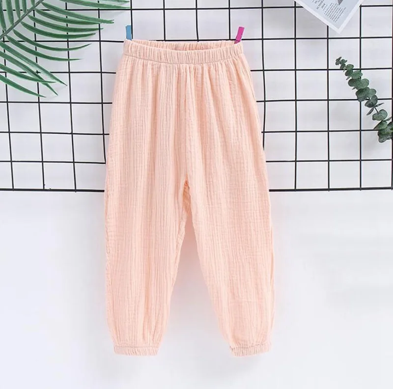 CROAL CHERIE Children Cotton Linen Pants Leggings for Boys Girls Casual Pants Kids Trousers Pants Fashion Trousers For Kids  (13)