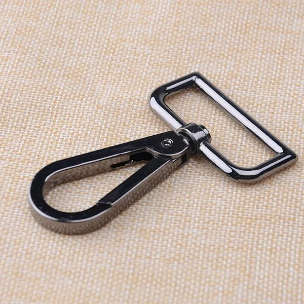 1 1/2 inch Swivel hook Purse hook Gunmetal 38mm inner width Bag Snap
